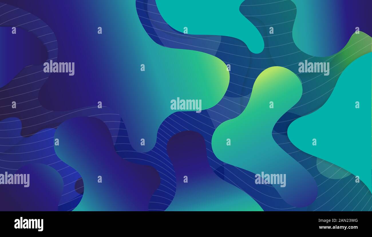 Abstract bright blue background with a gradient Stock Vector Image ...