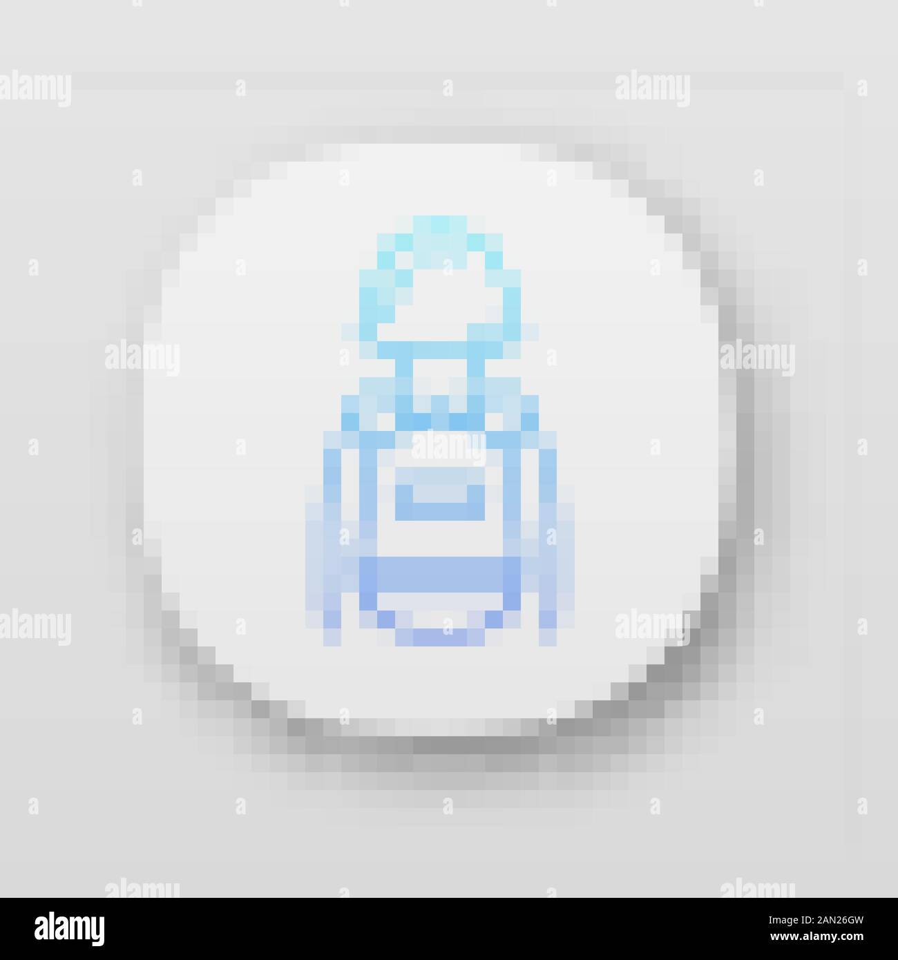 Game soldier with tactical backpack app icon. Player with game inventory.  Warrior, soldier in helmet and rucksack. UI/UX user interface. Web or  mobile Stock Vector Image & Art - Alamy