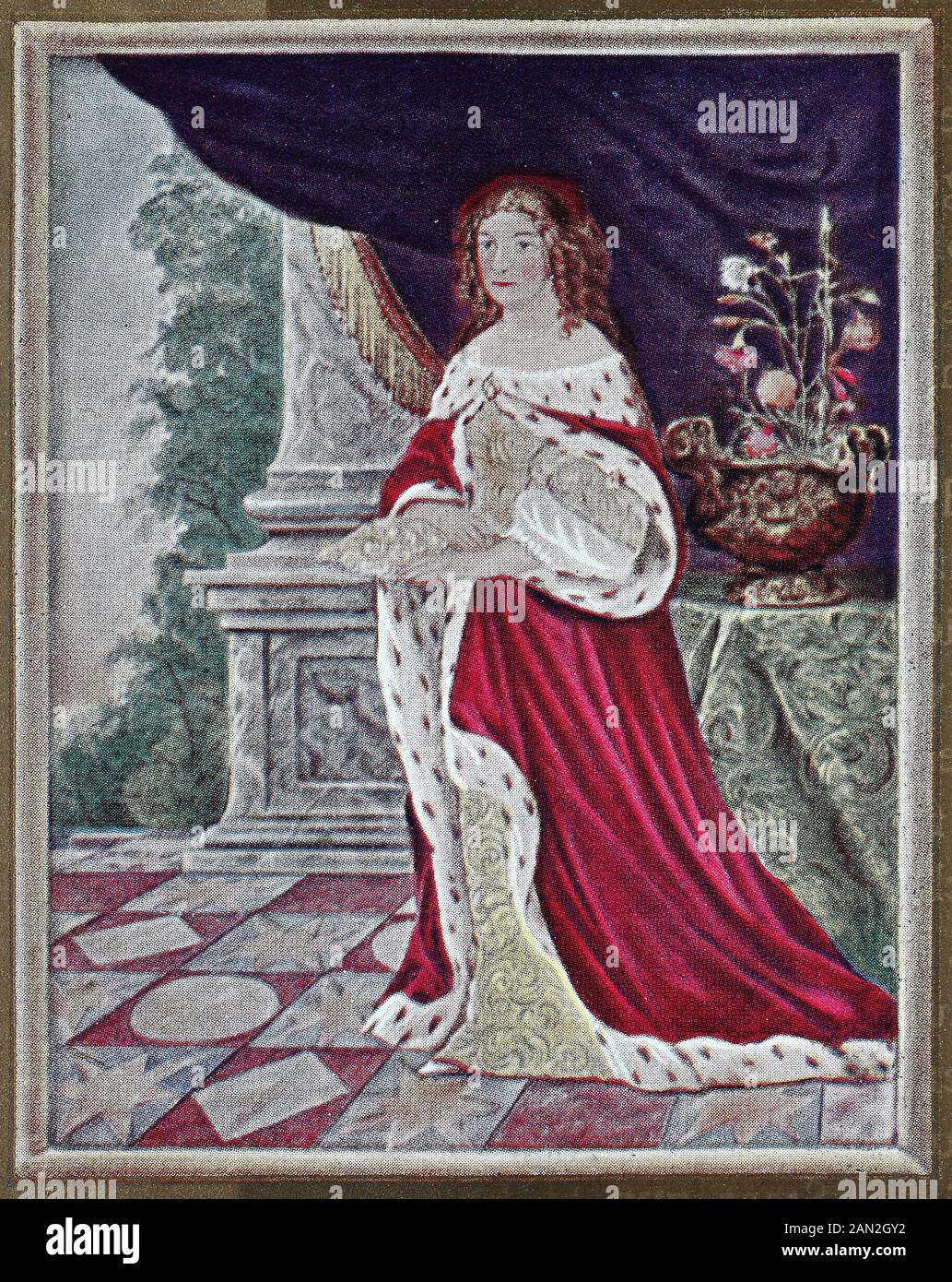 Luise henriette von oranien 1627 1667 hires stock photography and