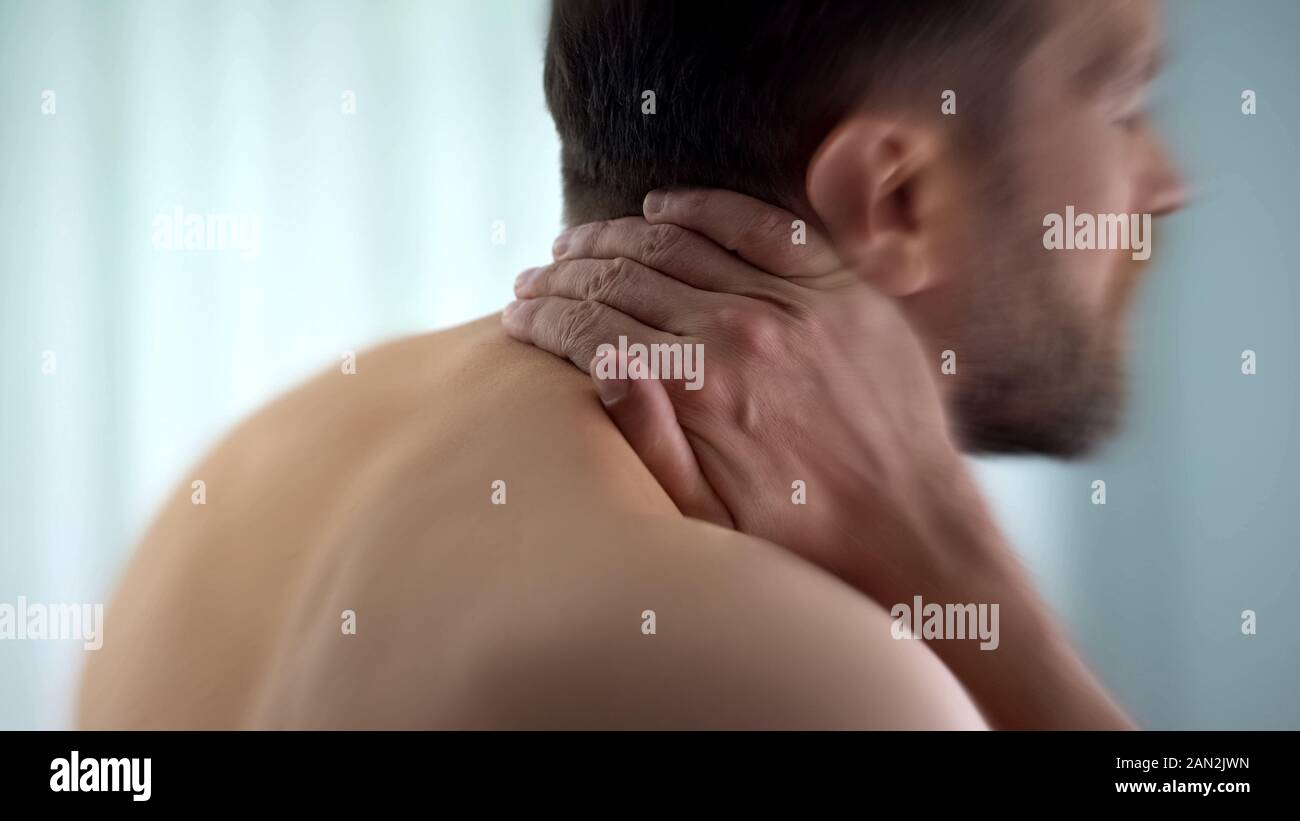 woke up with neck and back pain