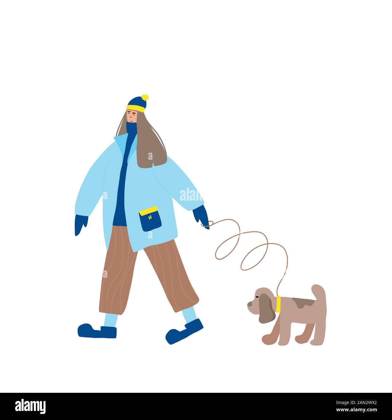 trendy dog walking clothes