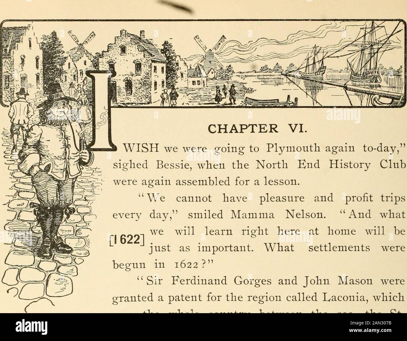 The Story Of Our Nation From The Earliest Discoveries To The Present Time Together With A Graphic Account Of Porto Rico Cuba Hawaii And The Philippine Islands Chapter Vi Wish