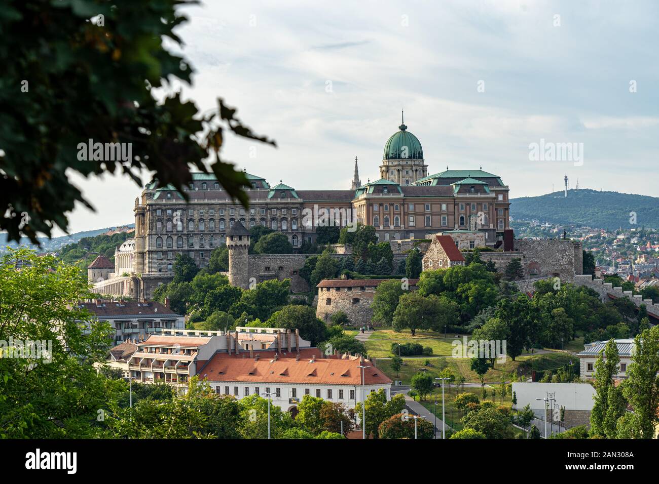 Buda Castle Royal Palace in Budapest, Hungary Stock Photo - Alamy
