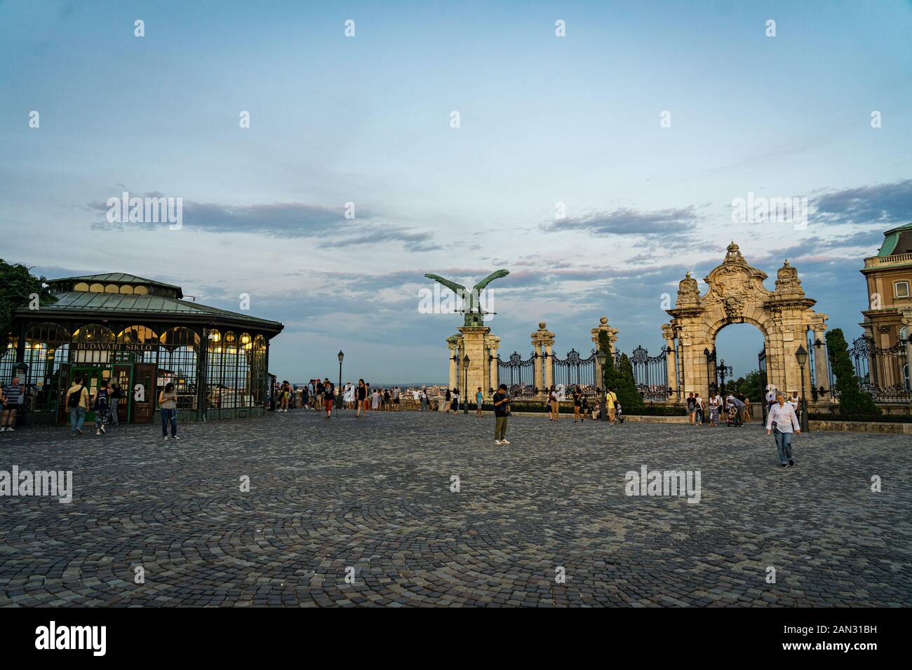 Buda Castle Royal Palace in Budapest, Hungary Stock Photo - Alamy