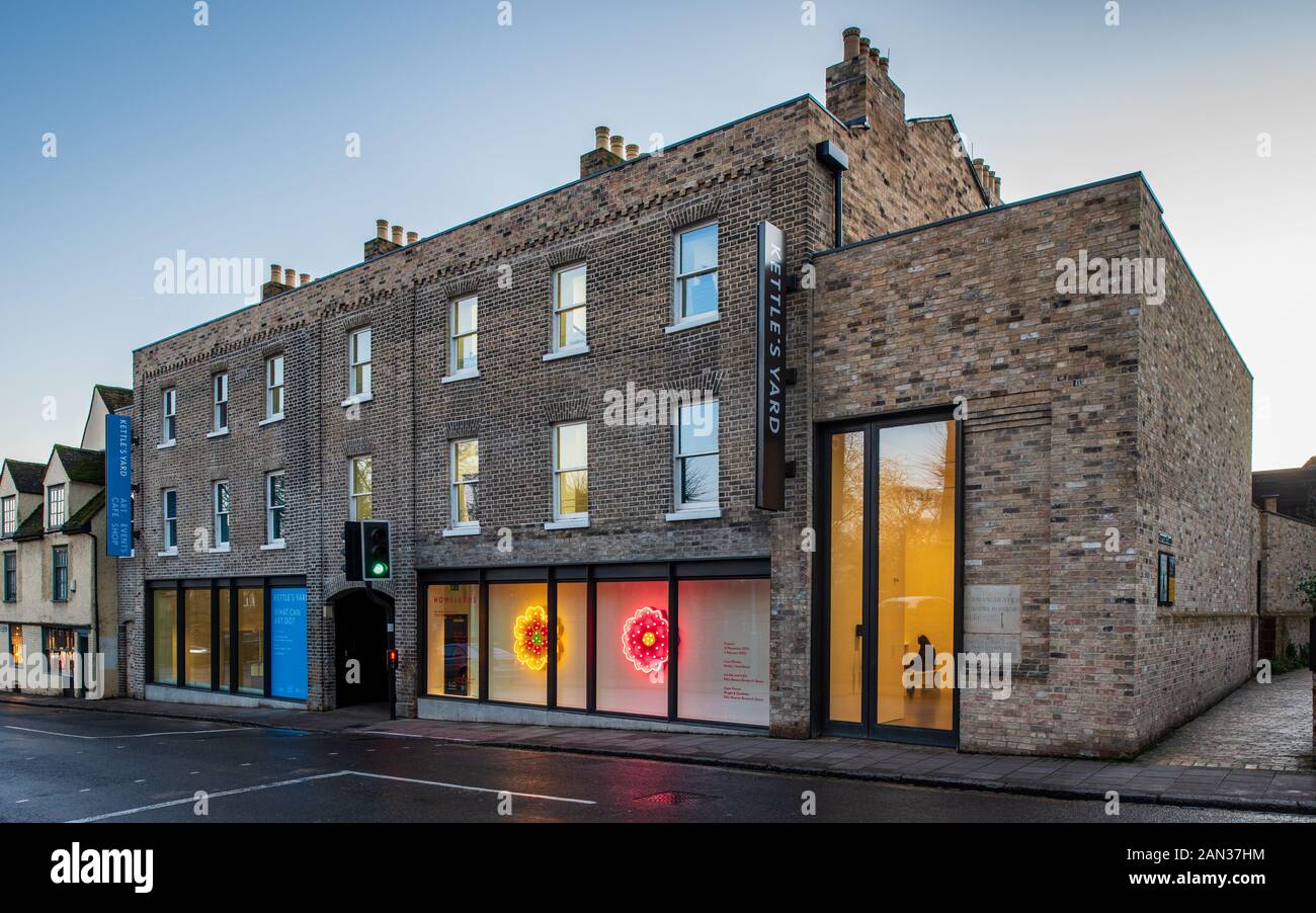 Kettle's Yard Cambridge art gallery and house in Cambridge