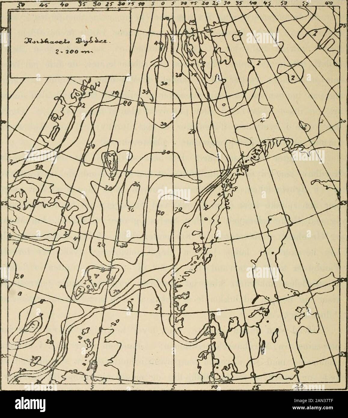 Naturen; illustreret maanedsskrift for populaer naturvidenskab . ar, som lever her, siger Sårs i sin ind-beretning fra Nordhavsekspeditionen: „Faunaen viser ... i overens-stemmelse med de særegne temperaturforholde en fra samme ved vorsyd- og vestkyst totalt forskjellig og meget eiendommelig karakter.Denne er „rent arktisk eller glacial uden nogensomhelst sj^dlig ind-blanding og flere af vore arter have allerede kunnet identificeres medformer, tidligere indsamlede i de polare have under de forskjellige . .nordpolsekspeditioner. „Skjønt frembydende en ganske særlig interessesaavel i zoologisk s Stock Photo