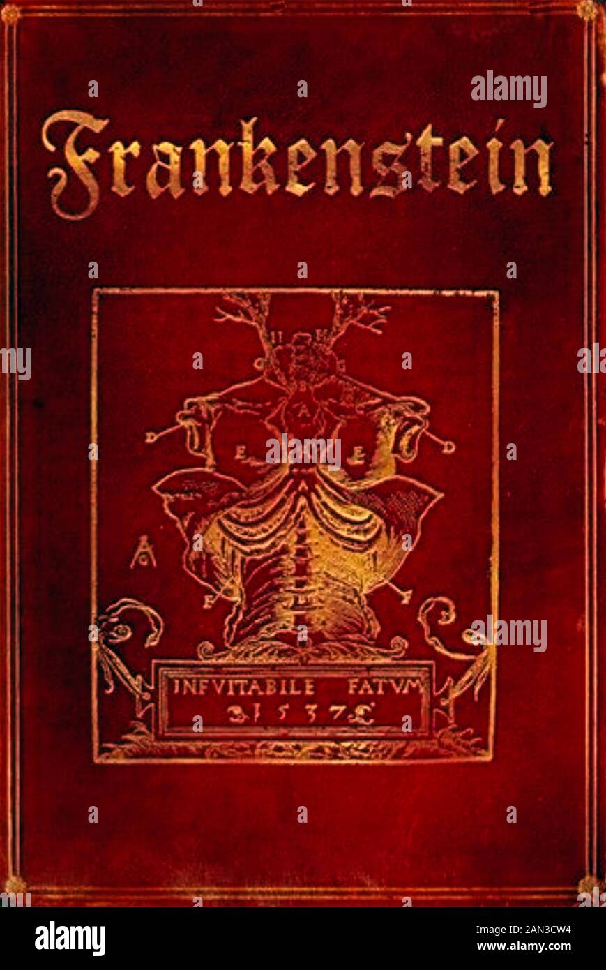 Frankenstein By Mary Shelley Book Cover
