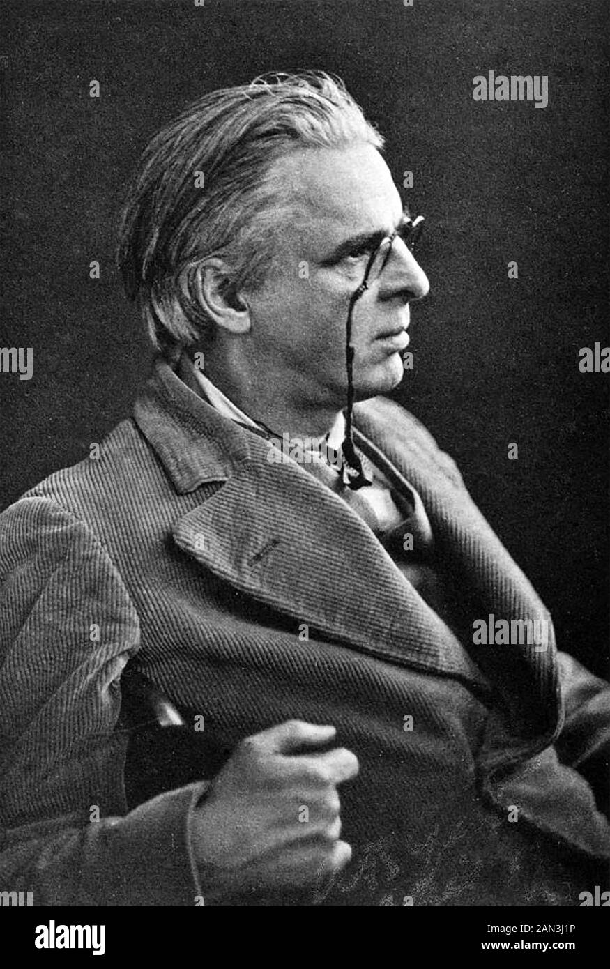 WILLIAM BUTLER YEATS (1865-1939) Irish poet, about 1930. Stock Photo
