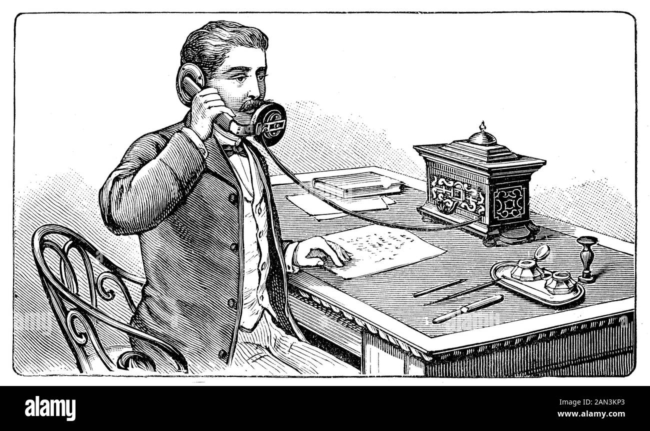 Page 2 Invention Telephone High Resolution Stock Photography And