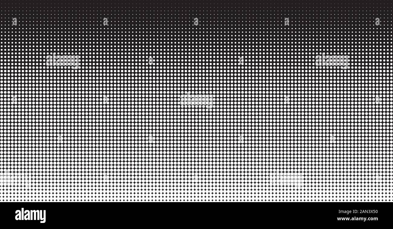 Vector background Halftone dot pattern. Retro texture Stock Vector