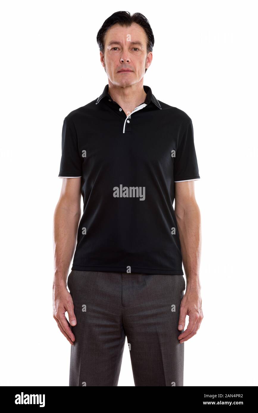 Black mature male Cut Out Stock Images & Pictures - Alamy