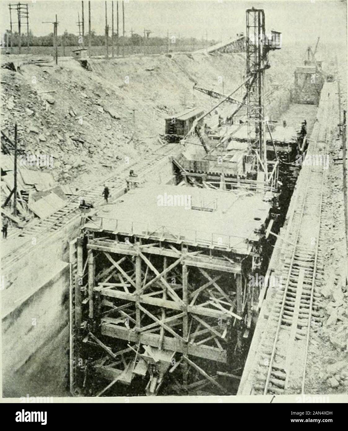 Electrical news and engineering . f 20 cubic yards capacity each. The