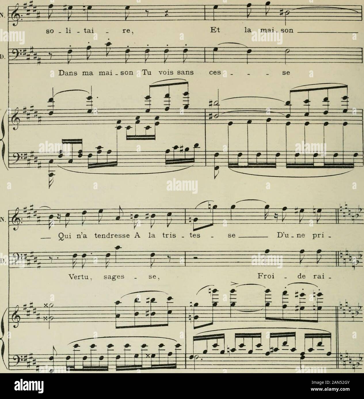 Phryné; opéra-comique en deux actesPoème de LAugé de LassusPartition chant et piano, réduite par l'auteur, avec un dessin de FMarcotte . Appassioiiatomf ^ ë Rien sur la i ^ f jt 5 .^ Mer . ci ! i r^ ^. ^^^y^ Appassionato ^ rç; ^v^^^S f: O / S - * ^ V i ^ f ^ s^=« ^  r F=^ r^ ^ ter - re Nest soli.tai   re ! Riensurla ter re nest -rrM^-l^ ^ ^ -3 ^ r ^ ; Cé.li  ba.tai re, r-r- Toujours austè . re, n *11 0 AA i ^^^ ^ ^ » ^^^ » i^ ^-^L * -• jr * -i»i r 3o N. ;. t7 ^99- T ^.; ^ ^ P t^^ -f**- Ty t^i=* ^==F son . Le temps sen.vo   le ! Tout est fri . vo . le Si non dai   ^-^ -* * n*-* H , è 1 ^ t F Stock Photo