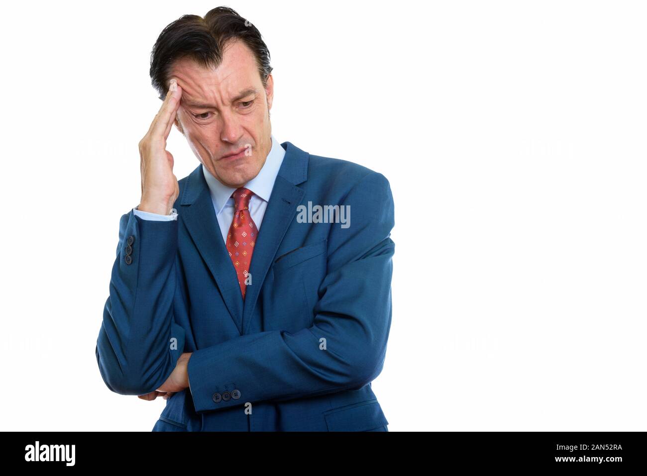 Mature 50s stress hi-res stock photography and images - Alamy