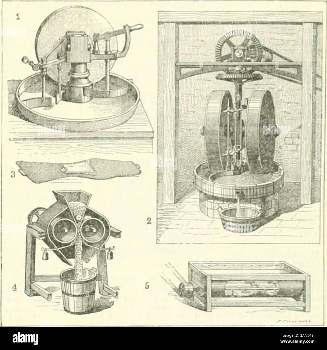 Nouveau Larousse illustré : dictionnaire universel encyclopédique . s. I-our rondro lliiiilo do lin plu» «ic-caiivo, on lu fait bouillir avec du liioxydo do man|,-an6soou do la liihur^o. Un obtioiil ainsi un produit -:iux ou grignons sont ensuite arr-^s ?!. mu l.uiulhiMH-, , lapression recommence. I,es tourteaux qui sortent do ladeuxième prossion contiennent encore une forte propor-tion dhuilo; on los traite dans des ateliers spéciaux nom-més recences, où lon sépare les noyaux; on rocuoillo lospellicules, on cliaiifro ot on presse ensuite. Otto dcrnl^ronuile nest pas mangeable. Lhuile do prom Stock Photo