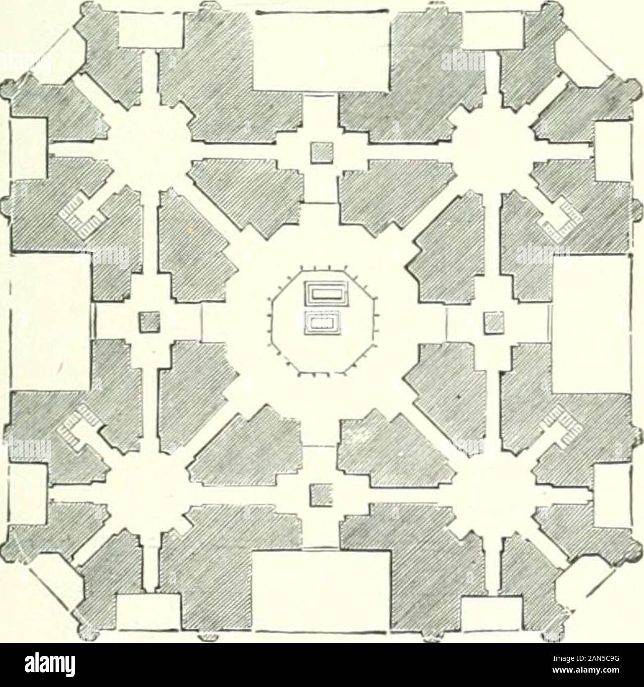 A Handbook For Travellers In India Burma And Ceylon Section And Plan Of Tlie Taj Mahal Gt Tl To Face P 172 Route 13 The Taj Mahal 173 Evening Or