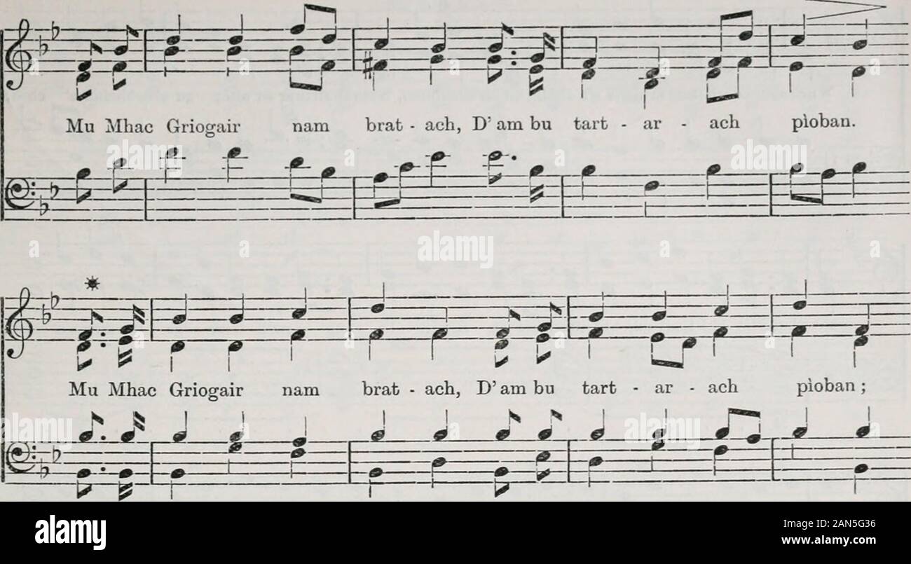 Coisir A Mhd The M Collection Of Gaelic Part Songs 16 1910 1 I H I R I Ad Tha Mul Ad Tha Mul Ad Gam M I Lionadh