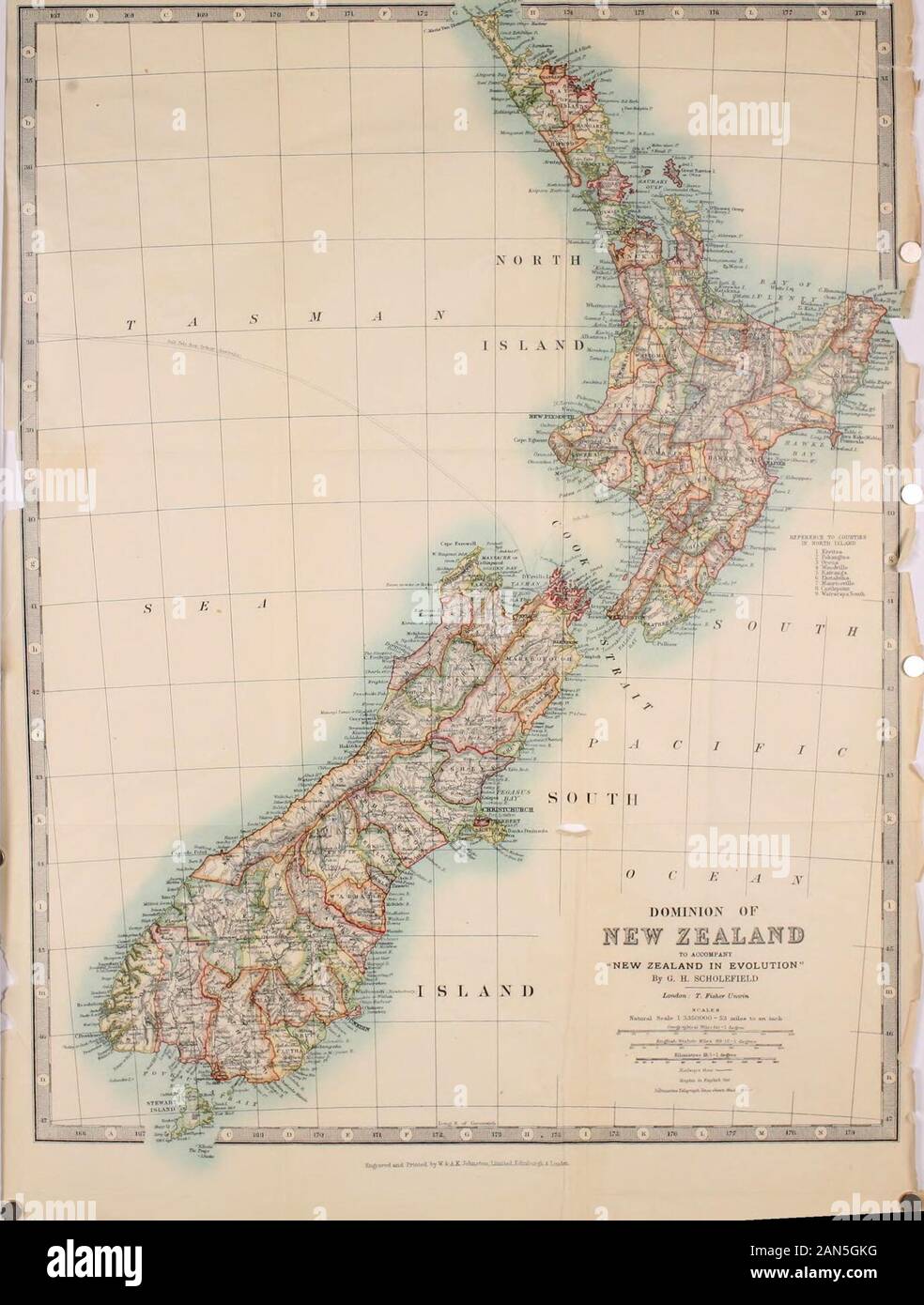 New Zealand in evolution, industrial, economic and political; . 230-2  Minimum not the Maximum, 218-19 Protection and wages, 293-94 Sweating  Commission Report, 204-5Wakefield, Edward Gibbon, 21 Colonising ideals, 21,  31 Conflict with