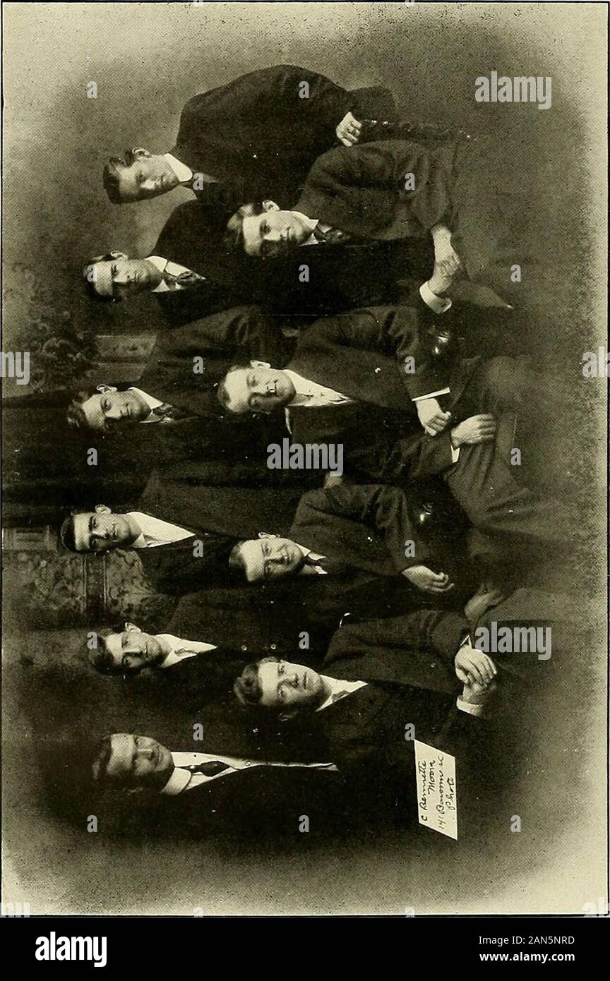 Jambalaya Yearbook 1909 Pi Kappa Alpha Eta Chapter Academic Department J C Menefee Og J H Smith 09 H C M Wei L 09 C L Smith 10 S B Storm 10 P J