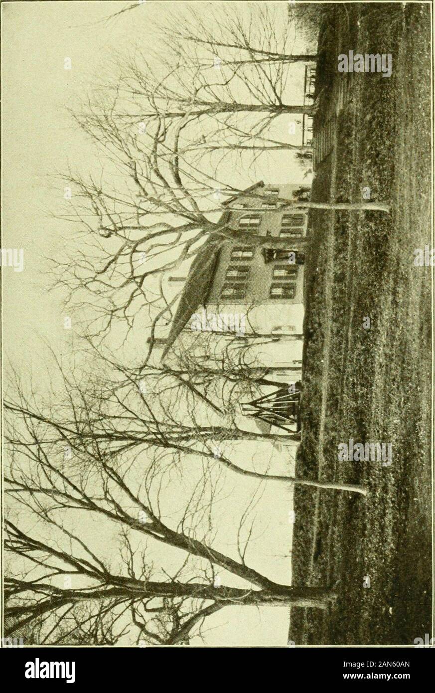 Little journeys in old New England . of the undertaking, and about themiddle of April, 1841, he took possessionwith his wife and sister and some fifteenothers, including Hawthorne, of the farm- 295 OLD NEW ENGLA:^rD EOOFTEEES house, v/hichj with a large barn, wasalready on the estate. The first six months were spent in get-ting started, especially in the matter ofthe school, of which Mrs. Ripley waslargely in charge, and it was not untilearly fall — September 29—that theBrook Earm Institute of Agriculture andEducation was organised as a kind of jointstock company, not incorporated. A seeker af Stock Photo