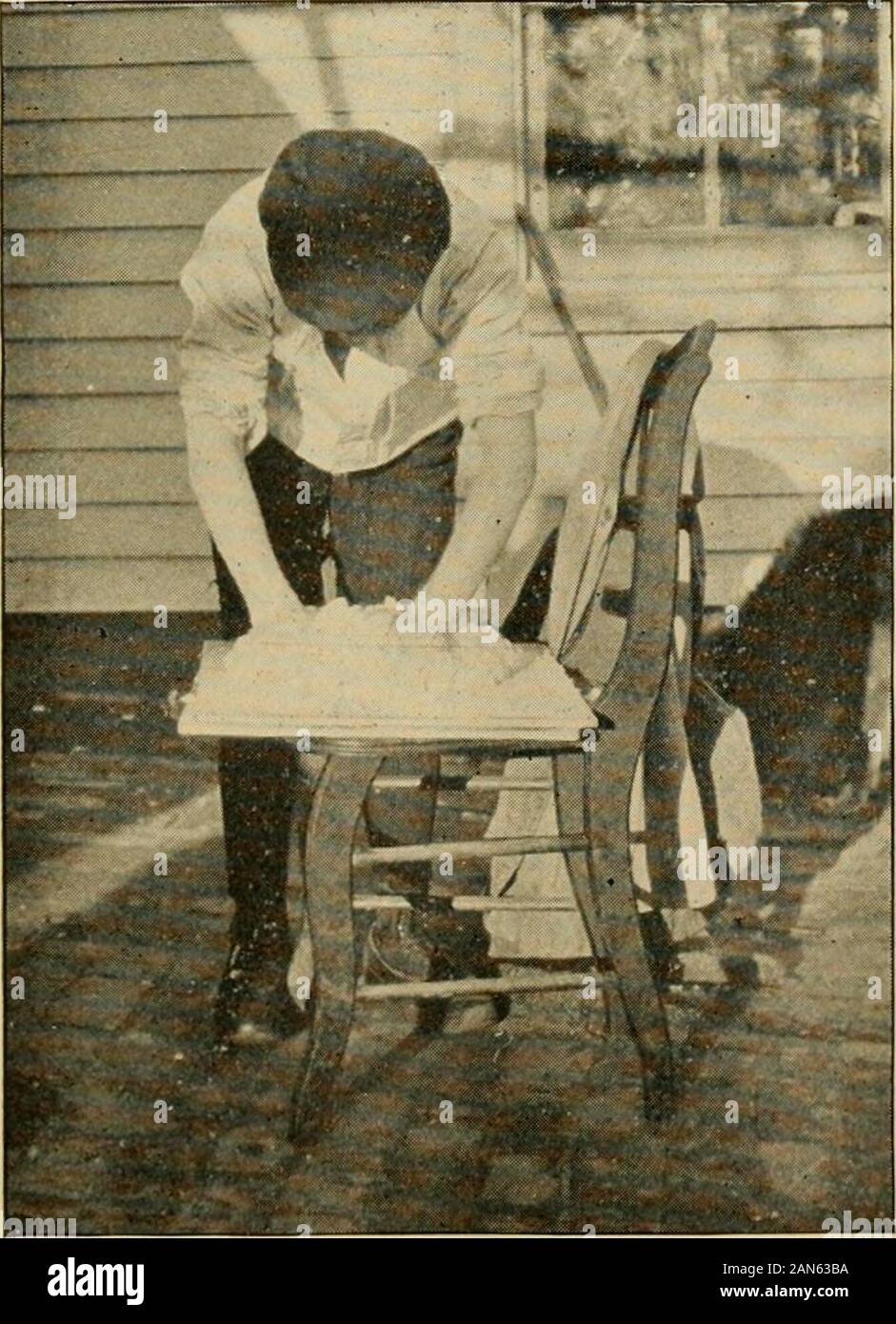 Gleanings In Bee Culture Fig 6 Kneaclintimaking Board The Good Candy On A Bread Fig 5 Adding Enju H Pulverized Sugar To Malie A Stiff Dough The Lesson I Learned From This Was That