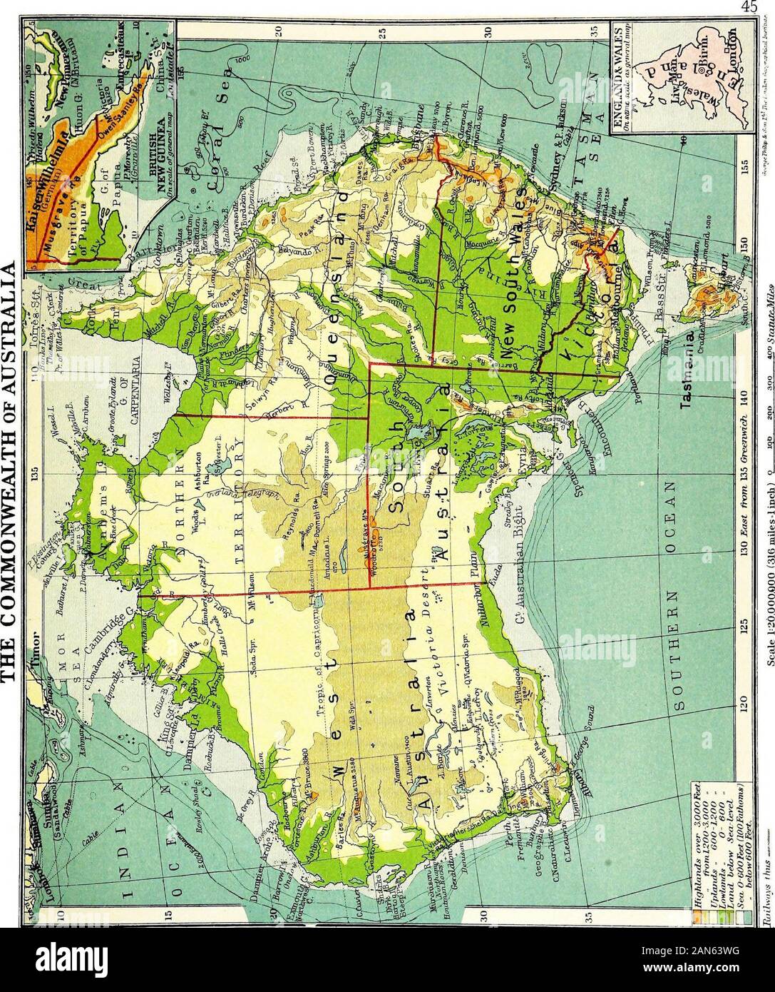 An Atlas Of Commercial Geography Scale 1 25 400 Miles Linch 9 Qq Aoo Aoo Qq 500 Statutemu S Fl Ihi T I Iti F Linuf N Sa Gr Aphu 4ilinao Oai Dominion Of New Zealand Stock Photo