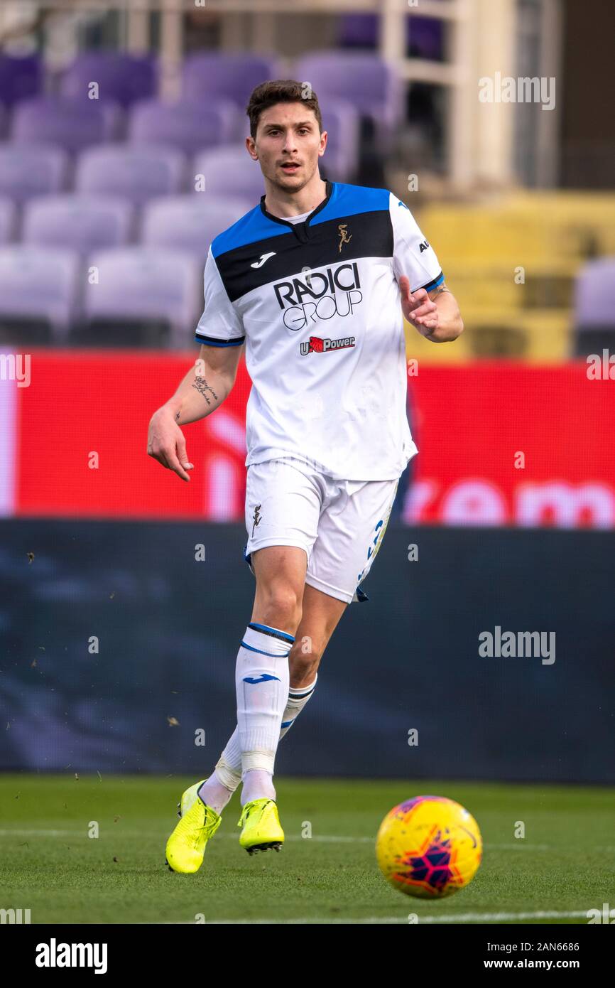 Mattia Caldara Atalanta During The Italian Tim Cup Match