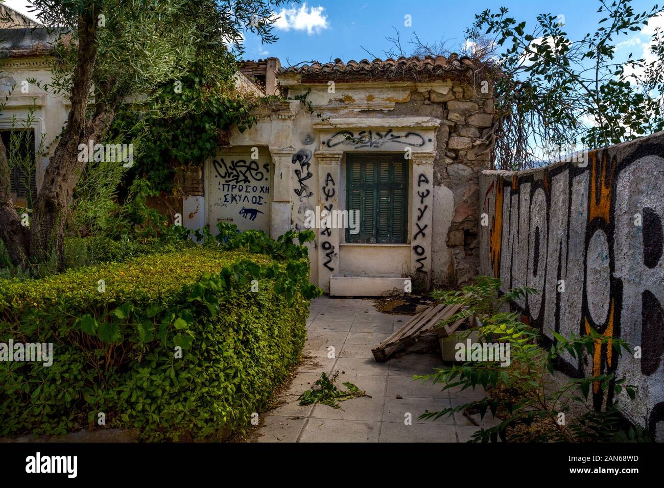 : Abandoned house Stock Photo