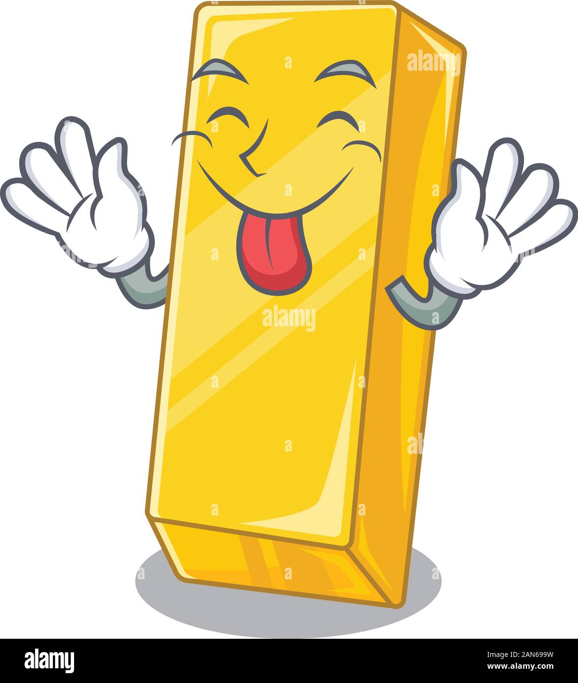 Cute gold bar cartoon mascot style with Tongue out Stock Vector Image & Art - Alamy Cute gold bar cartoon mascot style with Tongue out Stock Vector Image & Art - Alamy