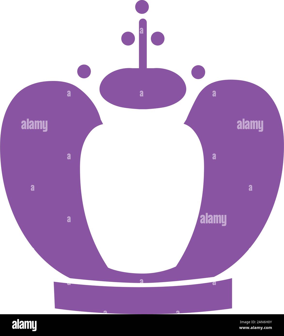 king crown royal isolated icon Stock Vector Image & Art - Alamy