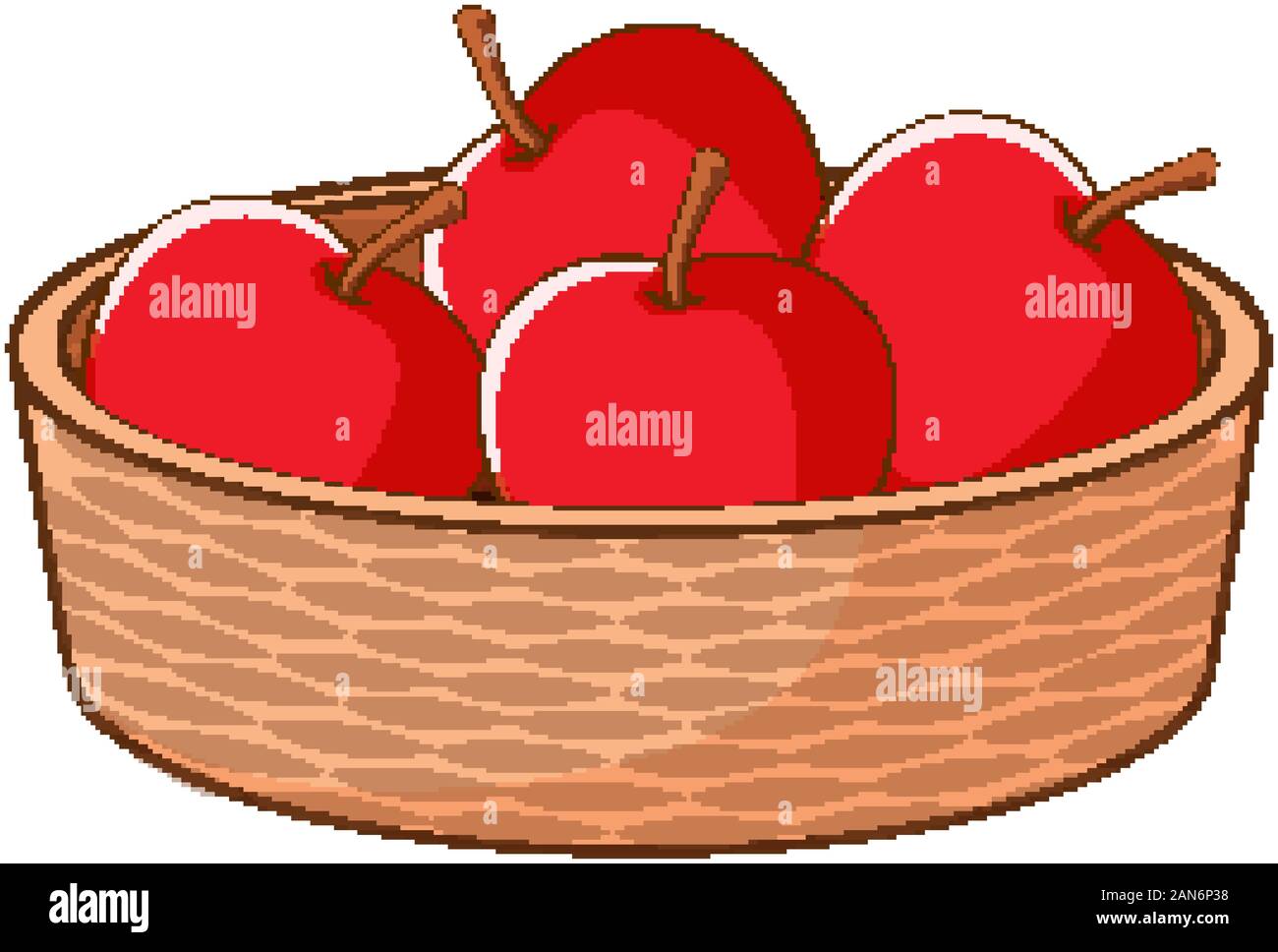 Drawing Basket Apples High Resolution Stock Photography and Images Alamy