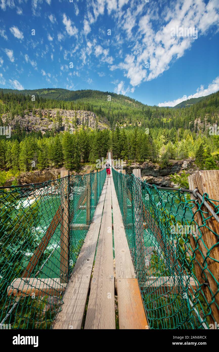 Beautiful Kootenai River in Montana, USA Stock Photo - Alamy
