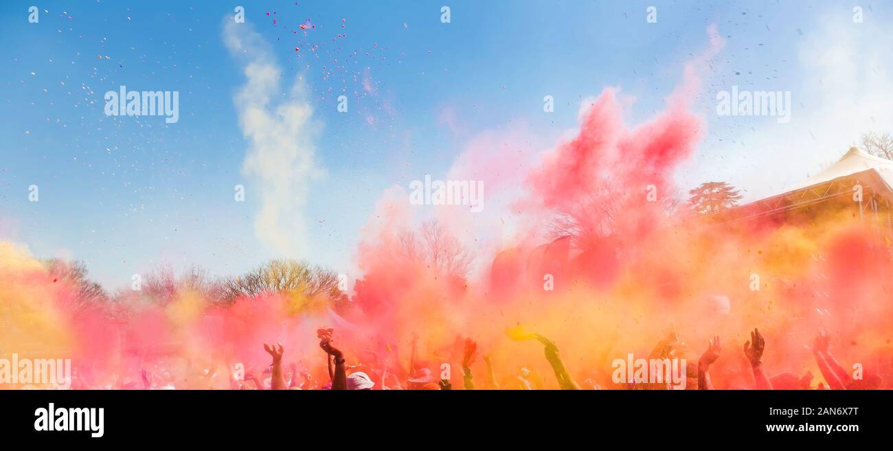 holi celebration dahan