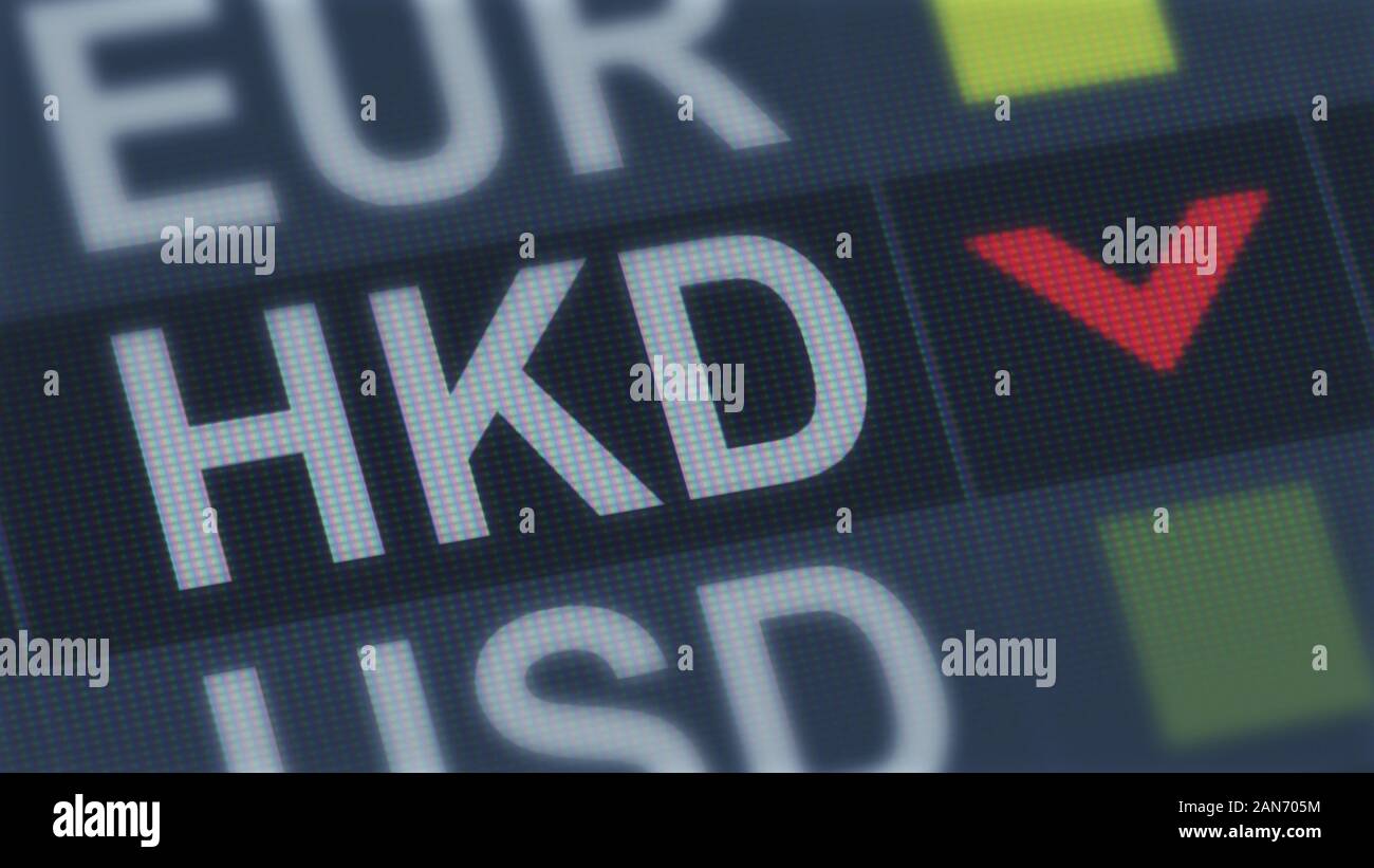 Rate hkd hi-res stock photography and images - Alamy