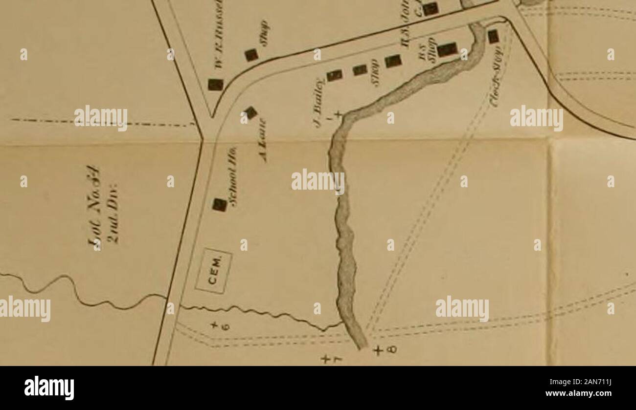 History of Sanbornton, New Hampshire . I Stock Photo Alamy