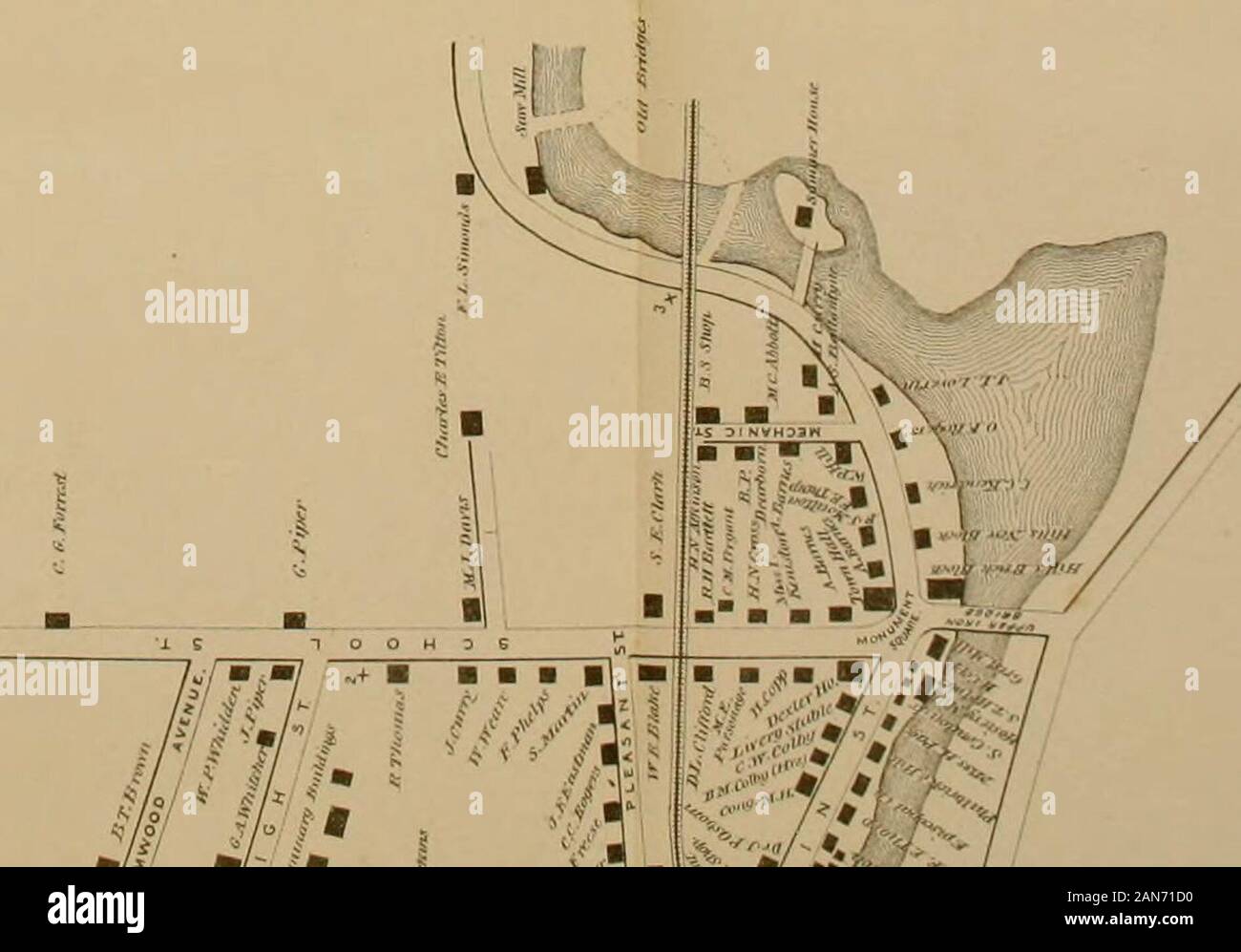 History of Sanbornton, New Hampshire . I Stock Photo Alamy