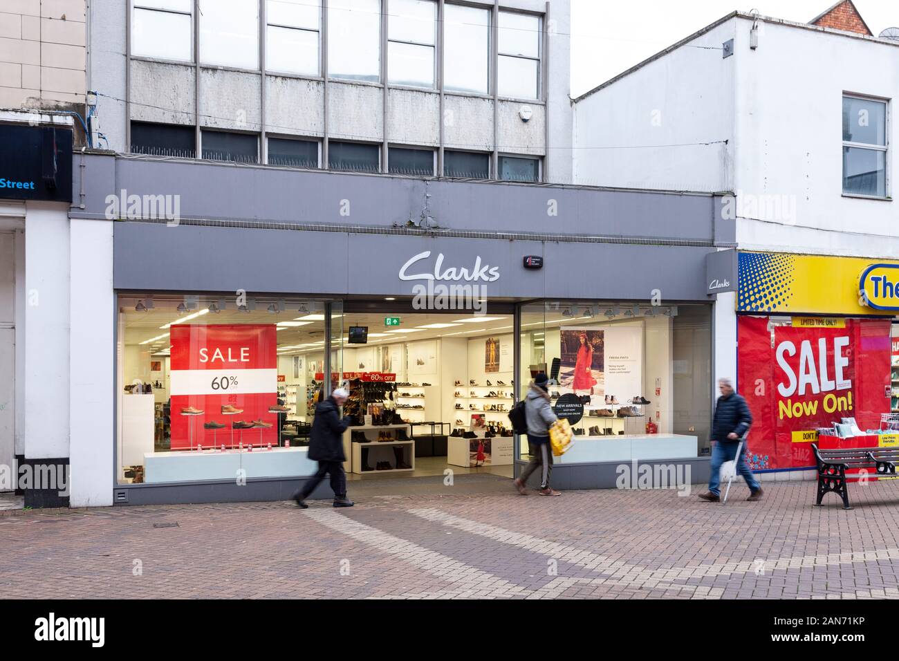 Clarks Shoes Sign High Resolution Stock 