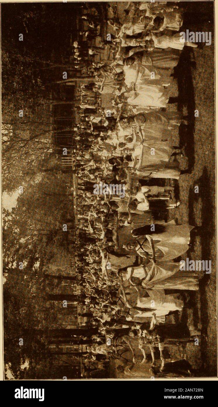 Sun dance pledgers,Cheyenne Indians,ceremonial paint,spiritual,E Curtis,c1910