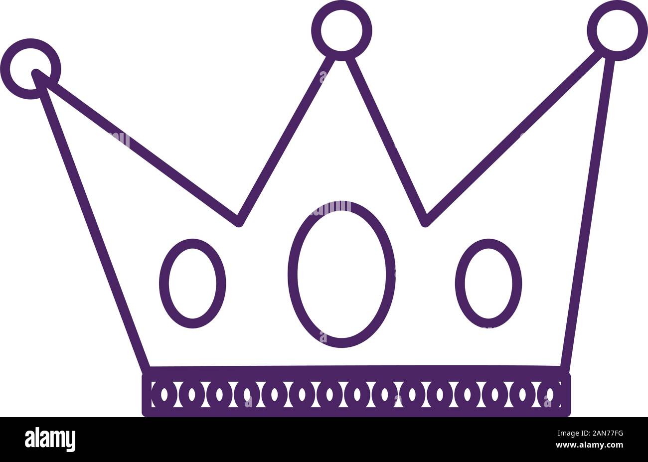queen crown royal isolated icon Stock Vector Image & Art - Alamy