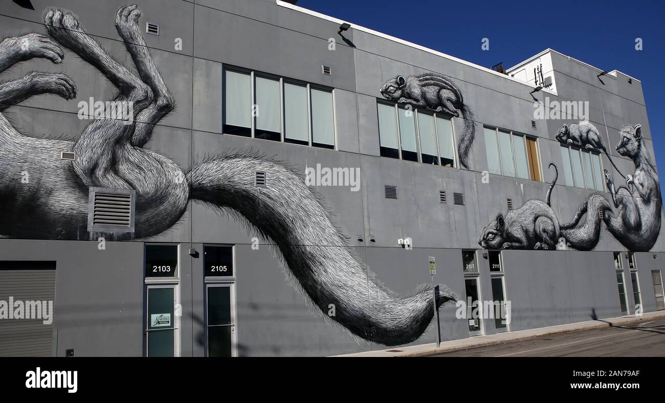 Wynwood walls , street art graffiti, Miami, Florida Stock Photo Alamy