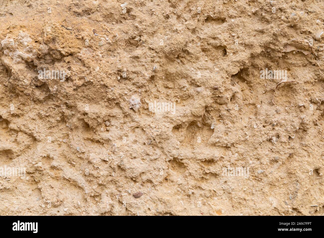 Background of texture in a wall in Medina Azahara. Stock Photo