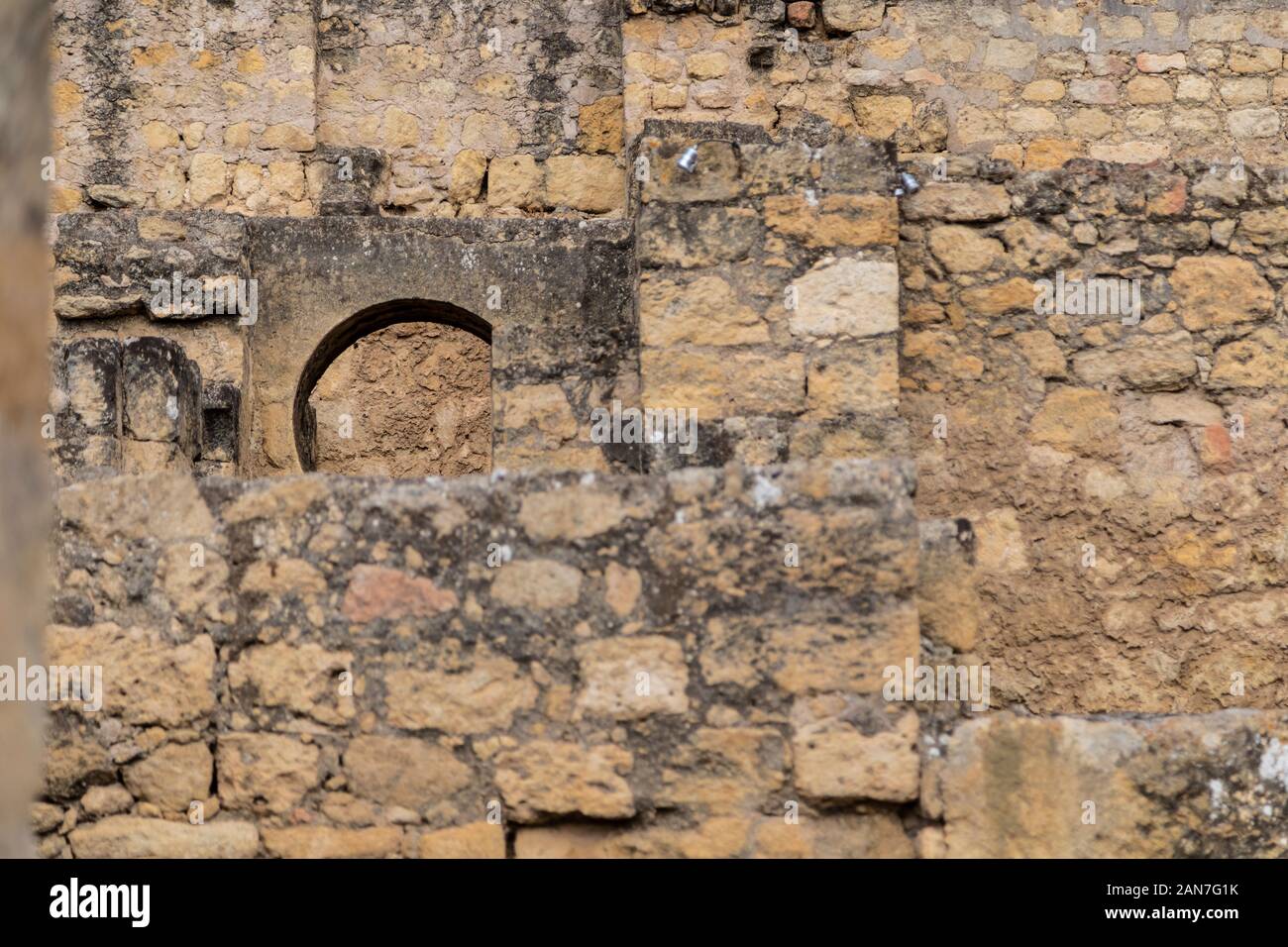 Ruins of Medina Azahara 10th century. Stock Photo
