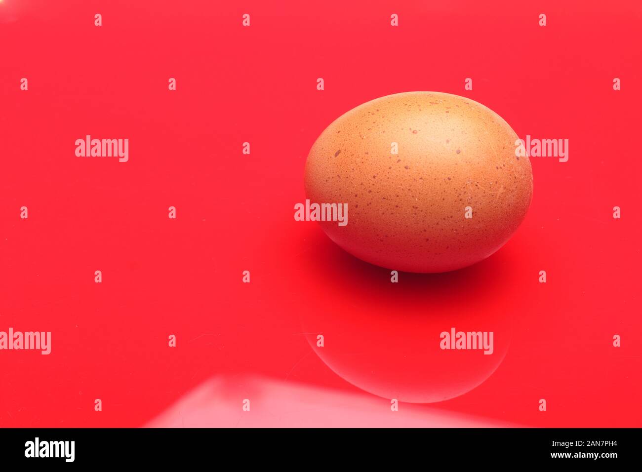 Raw chicken eggs, from the home market, prepared to be cooked with the