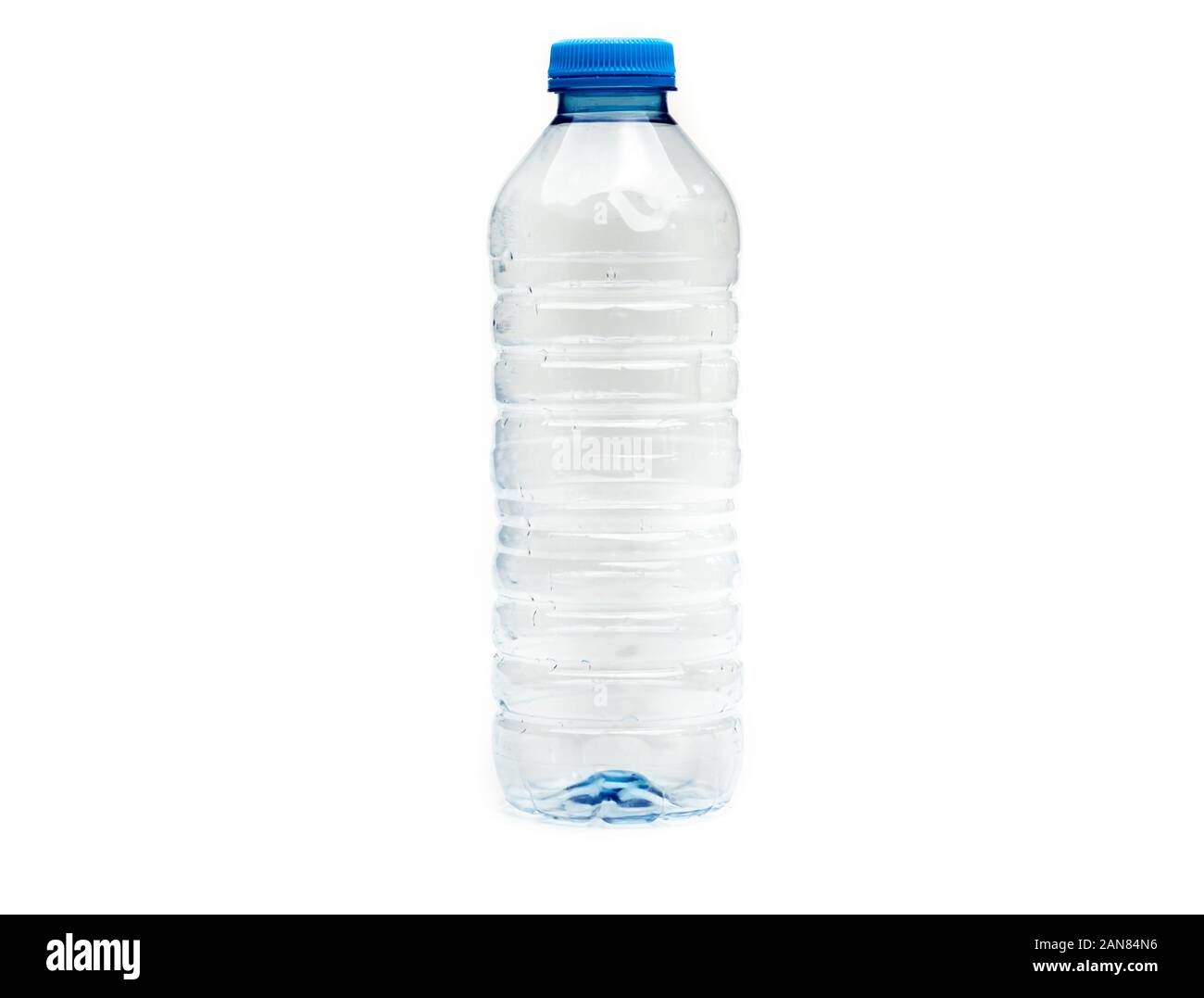 Plastic bottle isolated on white background Stock Photo