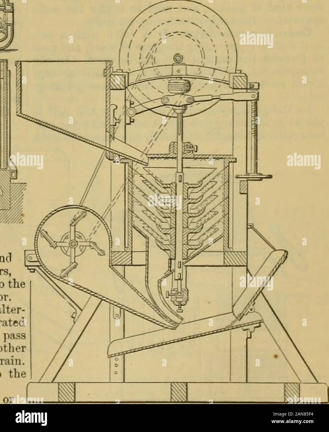 Mechanical Reaper Diagram