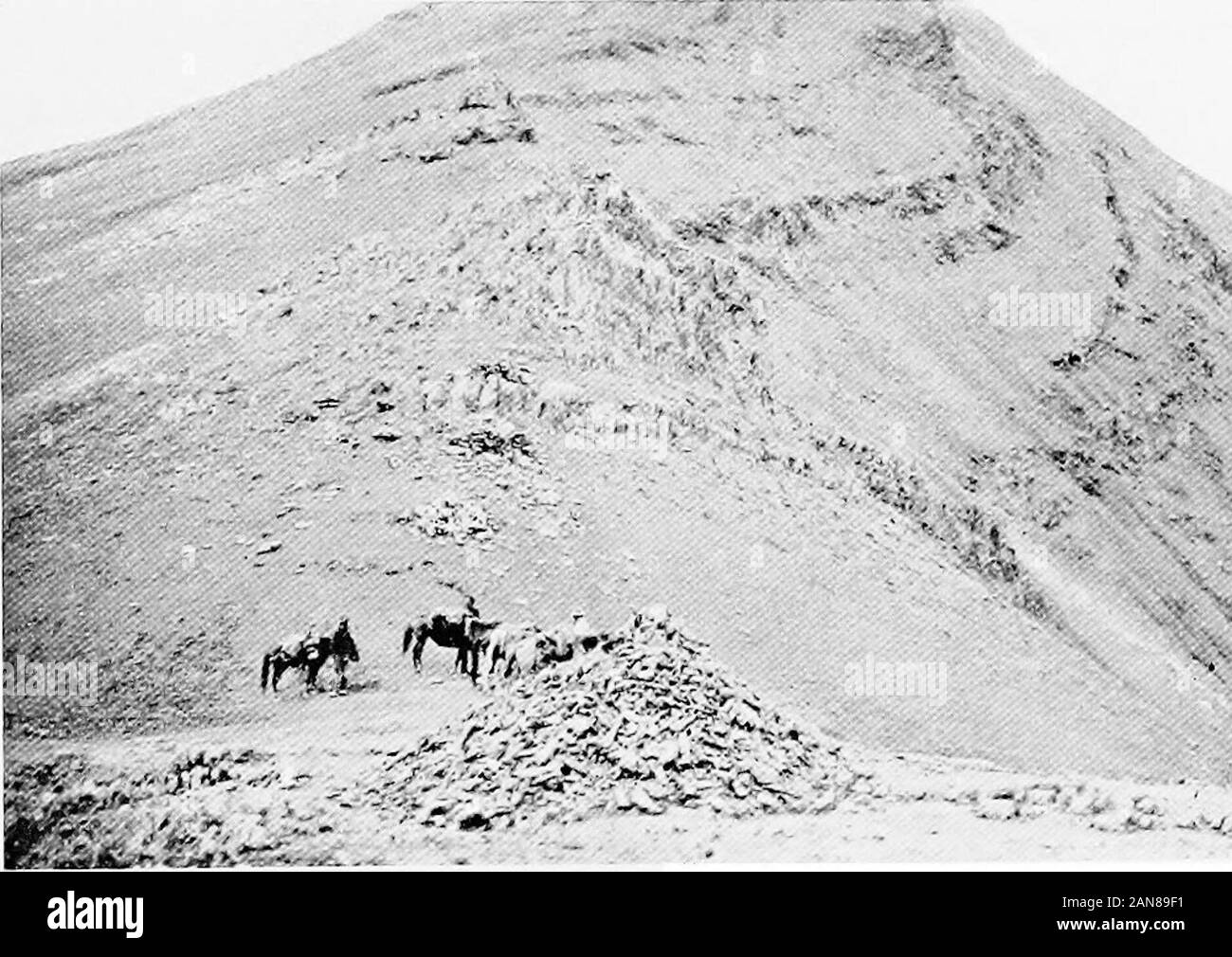 Travels of a consular officer in eastern Tibet : together with a history of the relations between China, Tibet and India . TIBETAN TROOPS IN CAMP. ^ &gt;t*f^;:^-.l -^  Stock Photo