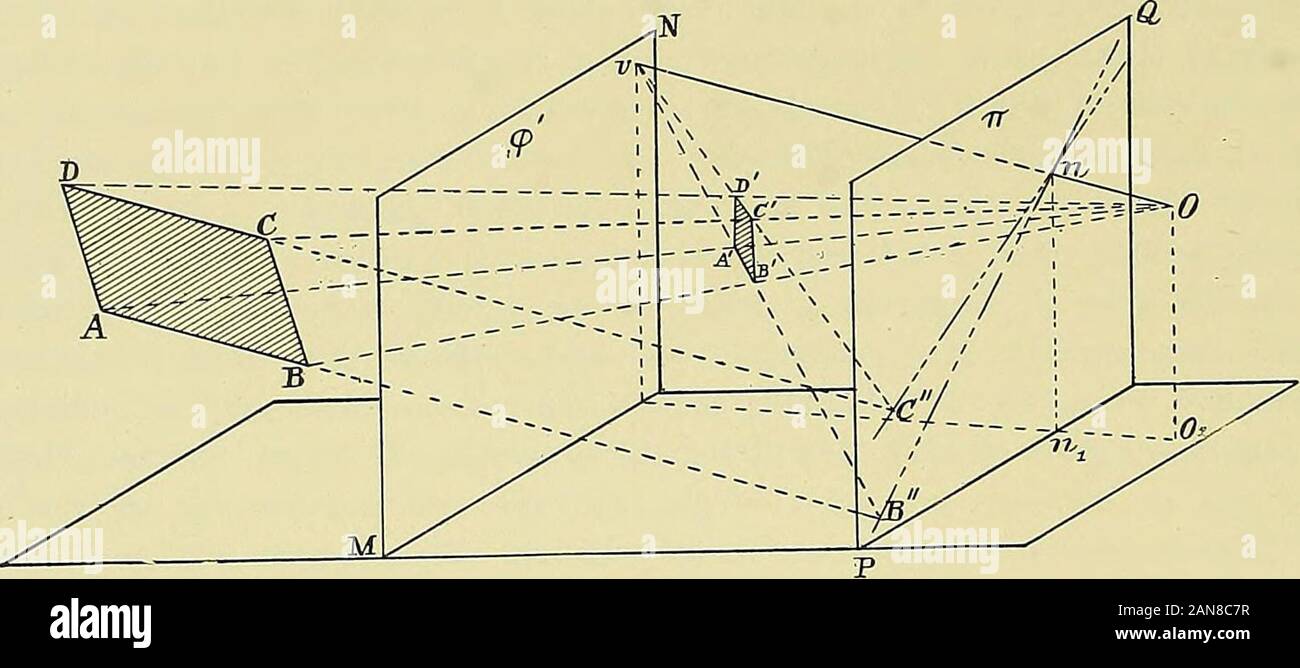 Practical Engineering Drawing And Third Angle Projection For Students In Scientific Technical And Manual Training Schools And For Draughtsmen 50 Theoretical And Practical Graphics The Centre Of Homology Or Perspective Centre