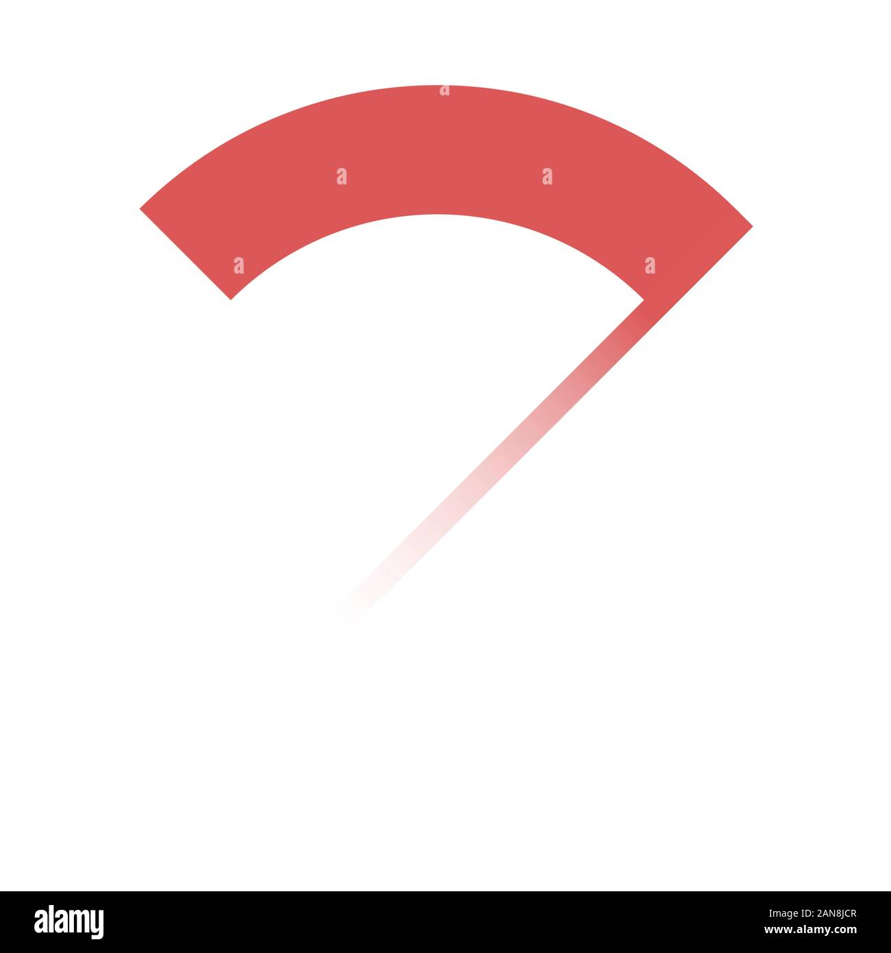 Unique speedometer logo illustration, vector Stock Vector