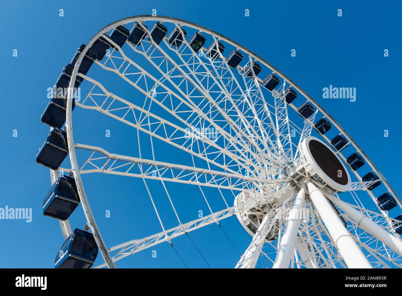 Navy Pier in Chicago, IL, USA Stock Photo