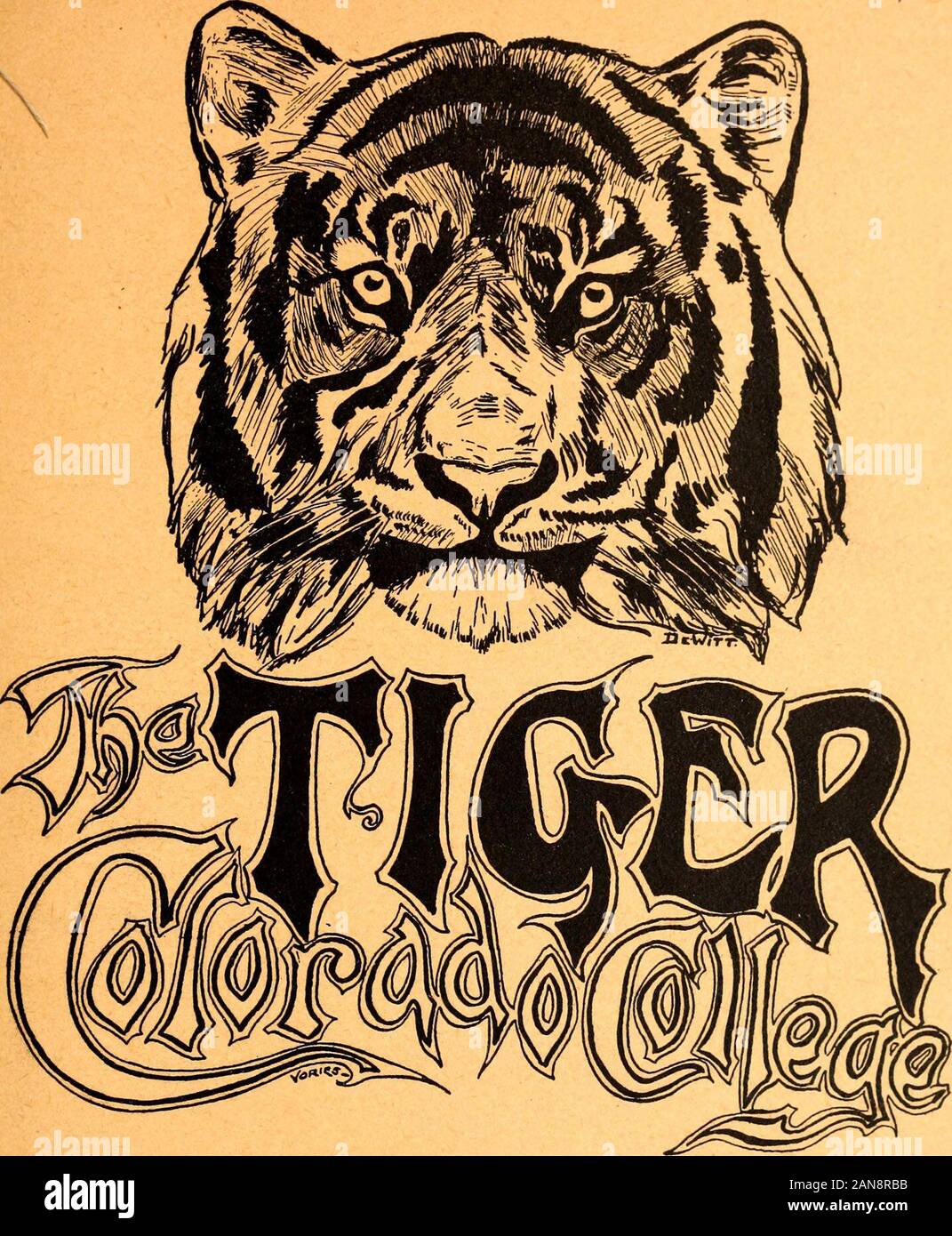 The Tiger (student newspaper), Sept1903-June 1904 . ] i Wheels Called for and Delivered. 113 EASr KIOWA STREET :: O. E. HEMENWAY Groceries and Meats J15 S. Tcjon St., COLORADO SPRINGS, COLO. „Hm|»MIMIHM**4*^^^. September 301903 Volume VI Nvimbei 3 ^H..|»|n|»|M|n|„M4»*****^ »»H IIV* jj Special Rates to Students ON RENTED PIANOS THE KNIGHT-CAMPBELL Music Company NEW LENNOX BLOCK OPPOSITE NORTH PARK J St. John Bros.,PRACT,CALPLlMBERS GAS &lt;AND STEAM FITTERS Hot Water Heating a Specialty Prompt attention given to Repair Work. : Curtis Coal 60. Office, 132 N. Tejon Street. Telephone 91 Try NEW RA Stock Photo